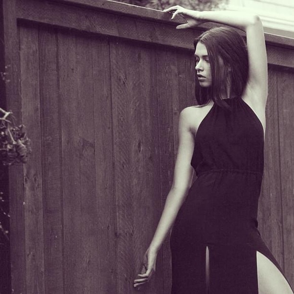 Stone Cold Fox Onyx gown 1 - Picture 2 of 4